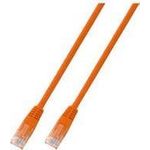 EFB-Elektronik RJ45 Patchkabel Cat.5e U/UTP PVC CCA orange 5m Hersteller: EFB Elektronik (K8099.5)