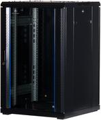 Rockstable 18 HE 19" Serverschrank mit Glastür (RS19-6618)