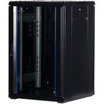 Rockstable 18 HE 19" Serverschrank mit Glastür (RS19-6618)