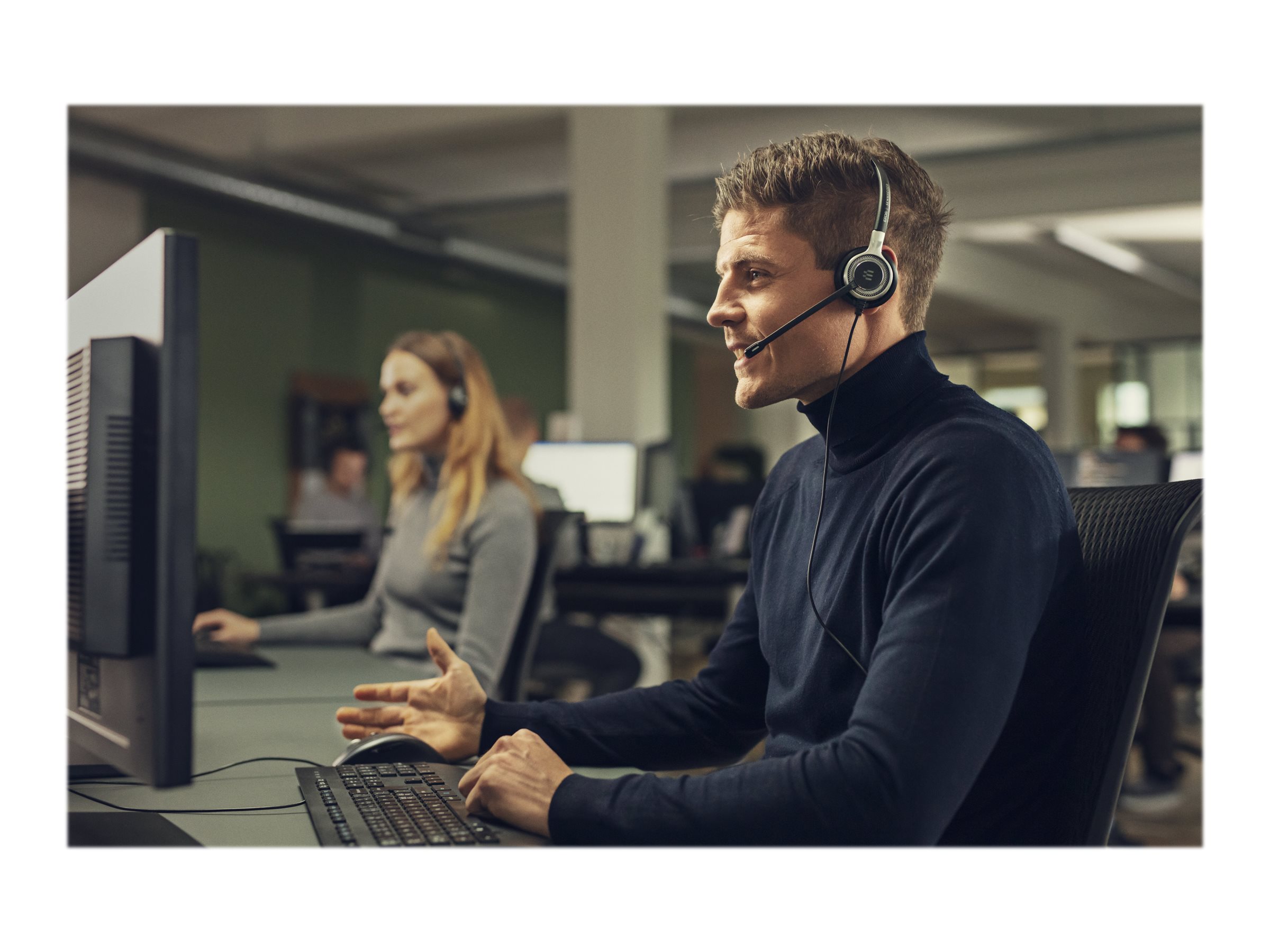 EPOS IMPACT SC 660 USB ML On-Ear Headset Kabelgebunden USB Schwarz, Silber