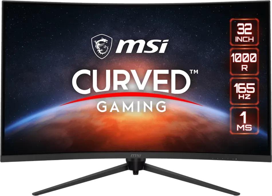 MSI G321CQPDE E2 Computerbildschirm 80 cm (31.5") 2560 x 1440 Pixel Wide Quad HD LCD Schwarz (G321CQPDE E2)