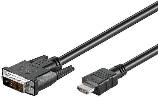 HDMI TO DVI-D CABLE BLACK 3.0M