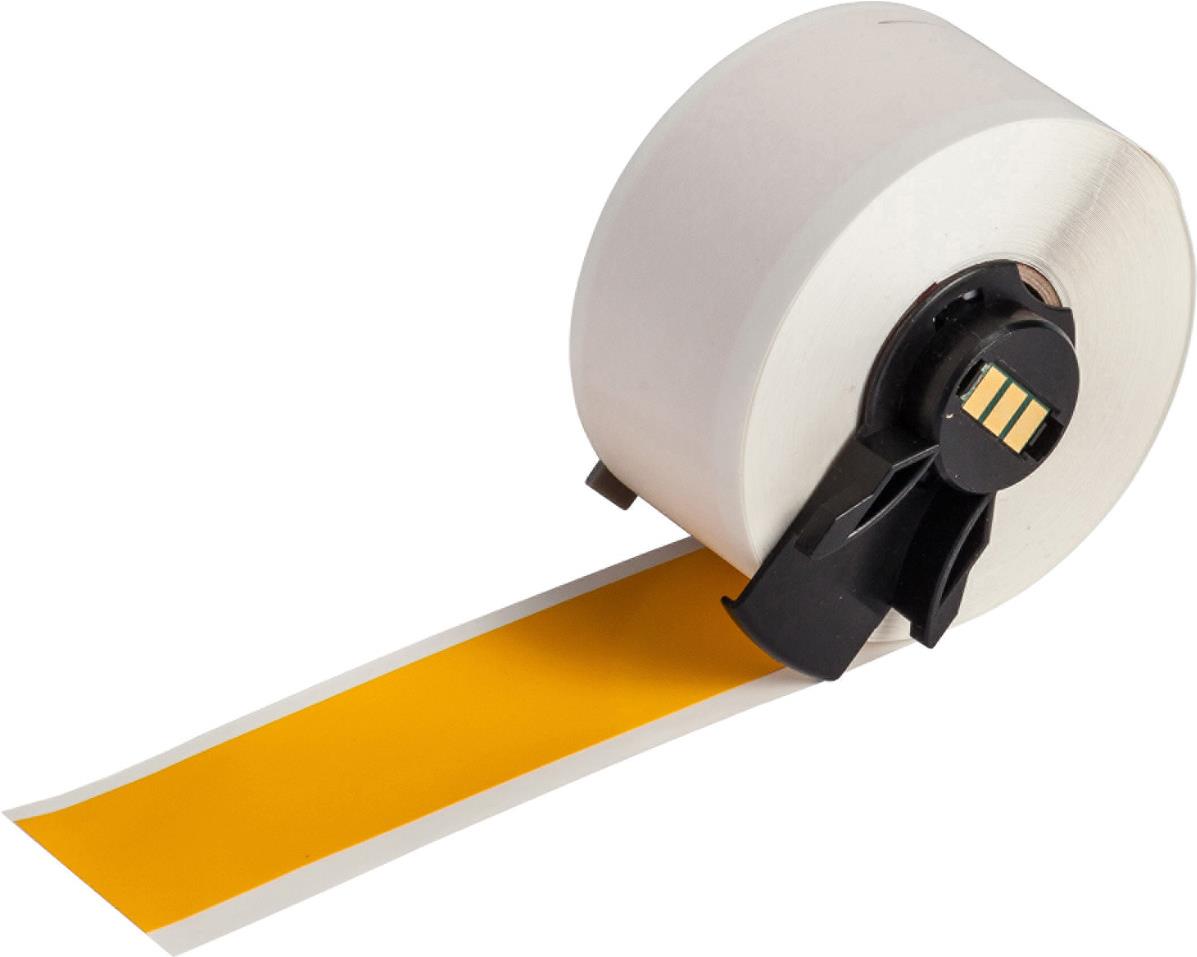Brady M6C-1000-439-YL Gelb Selbstklebendes Druckeretikett (174314)