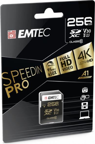 Emtec SD 256GB UHS-I U3 SpeedIN (ECMSD256GXC10SP)