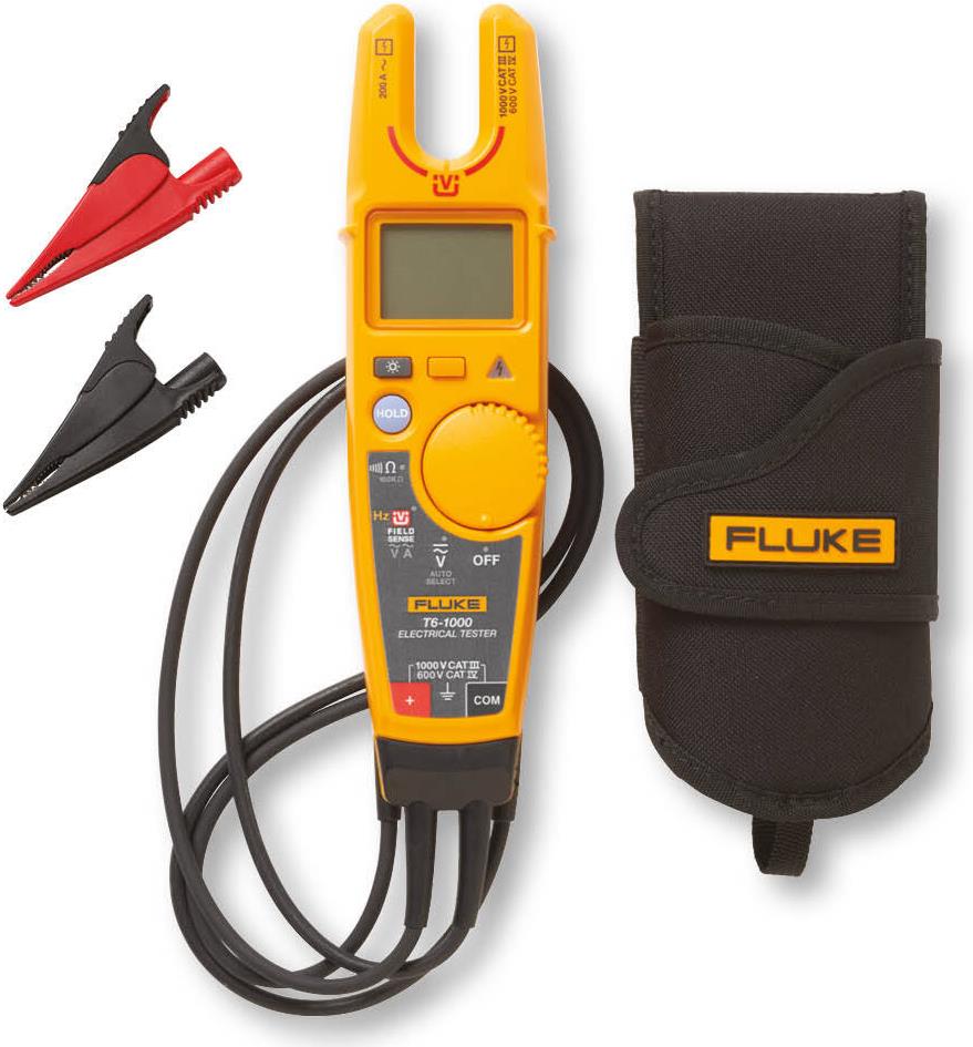Fluke Elektrotester Schwarz Grau Gelb 1,78 cm 4910257