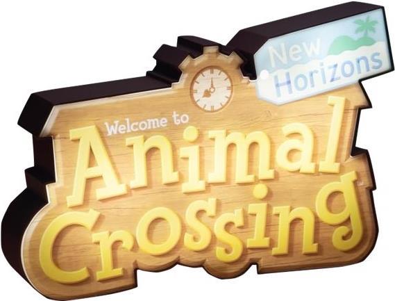 Paladone Logolicht 2versch.Modi Animal Crossing Logo Light (PP8377NN)