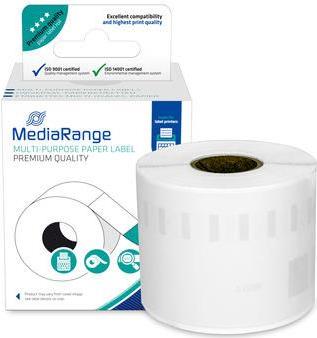 MediaRange GmbH MediaRange Universal-Papieretiketten Dymo 54x101mm 220Stk.sw (MRDY99014)