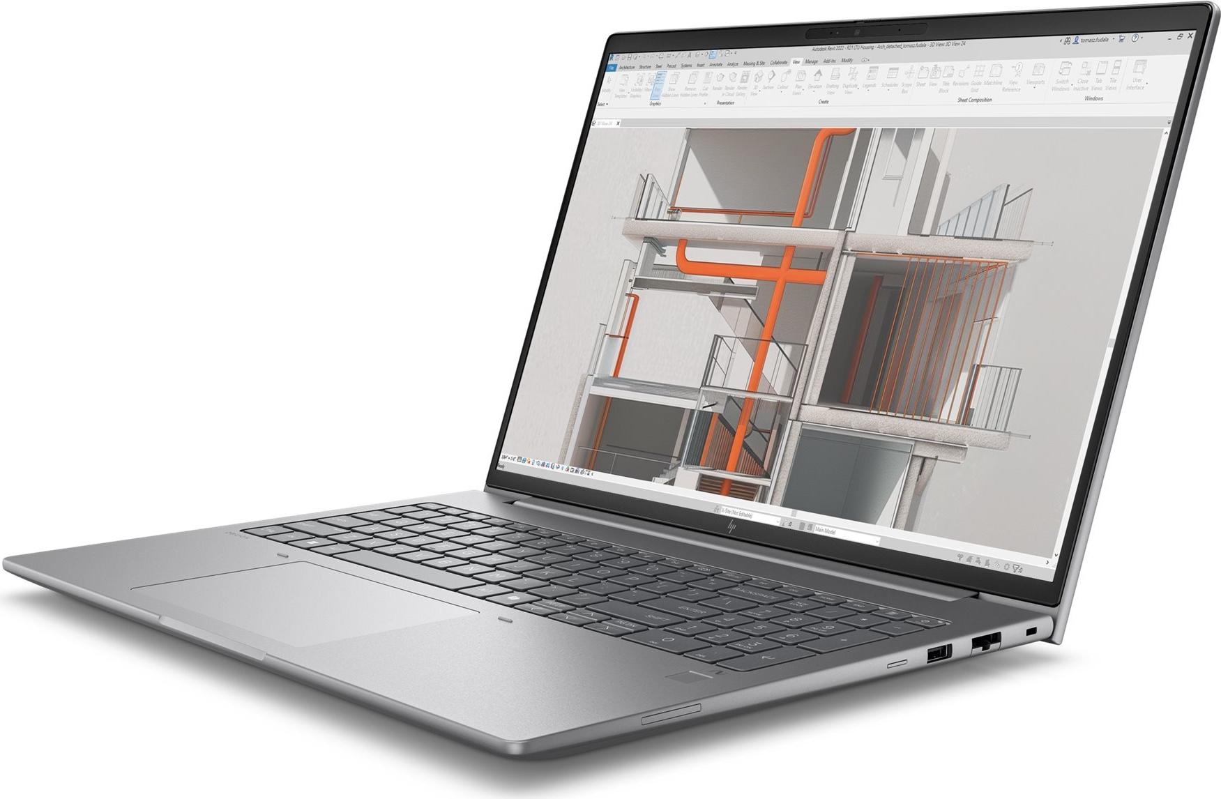 HP ZBook X G1i Mobile Workstation 16" Intel Core Ultra 7 255H 32 GB RAM 1 TB SSD Meteorsilber