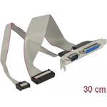 Delock Slotblech > 1 x Parallel, 1 x Seriell Belegung: gedreht (85644)