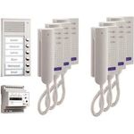 TCS Türsprechanlagen-Set PPA06-EN/02 pre pack6 AP 6Teilnehmer (PPA06-EN/02)