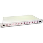 Lightwin LWL Spleissbox, 24 Fasern, 12x DLC Multimode, 50/125µm OM4 Pigtail Spleißboxen (SPBOX 24G50 OM4 DLC)