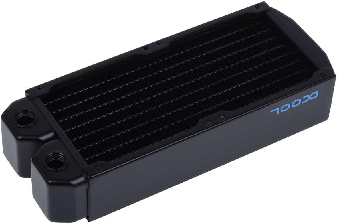 Alphacool NexXxoS XT45 Full Copper 92mm Dual Radiator Schwarz
