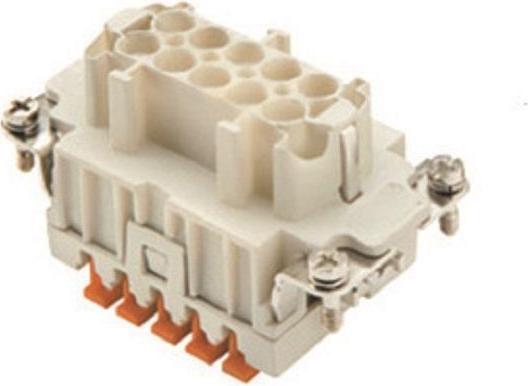 ILME Buchseneinsatz Gr.57.27 CSHF 10 10P+PE Silber SQUICH 16A 500V 1 (CSHF10)