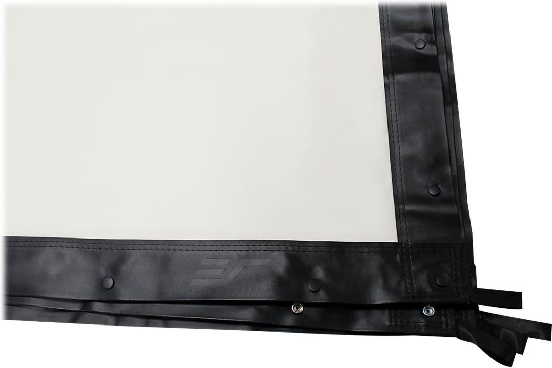 Elite Screens Yard Master 2 OMS180H2-DUAL Projektionsleinwand 180" 16:9 WV-Dual Silber, Weiß