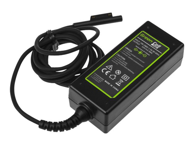 Green Cell PRO AD63P Netzteil 36 W für Microsoft Surface Pro 3/4 Schwarz