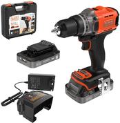 Black & Decker Akku-Bohrschrauber 18V 2x2Ah 2G Kof BCD382D2XK (BCD382D2XK-QW)