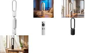 Hansa AM-016 Turmventilator 40 W 58 cm oszillierend rotorblattlos mit Fernbedienung