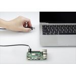 Renkforce USB/TTL Jumper-Kabel Raspberry Pi [1x USB 2.0 Stecker A - 4x Drahtbrücken-Buchse] 1.00 m Schwarz (RF-4499440)