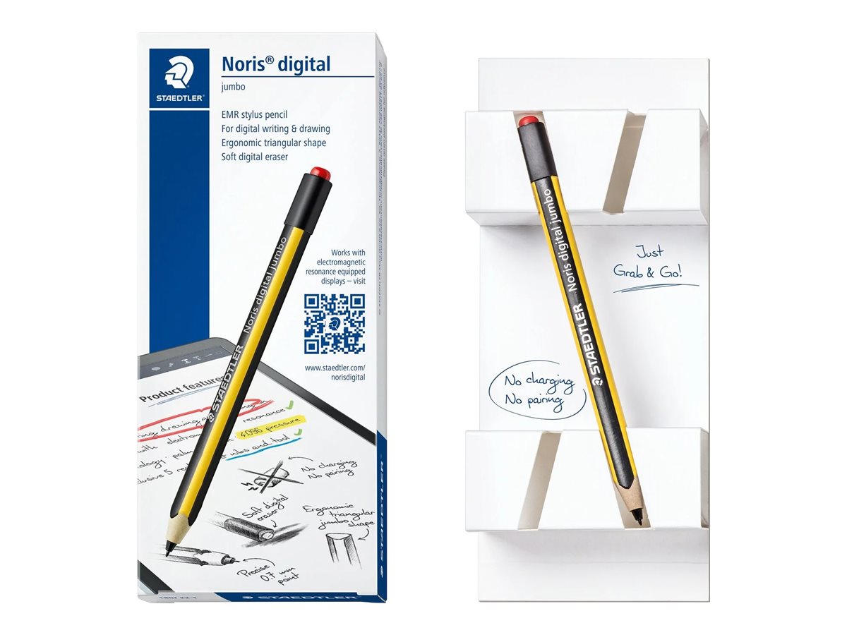 STAEDTLER Noris digital jumbo 180J 22 EMR Active Stylus Schwarz, Gelb