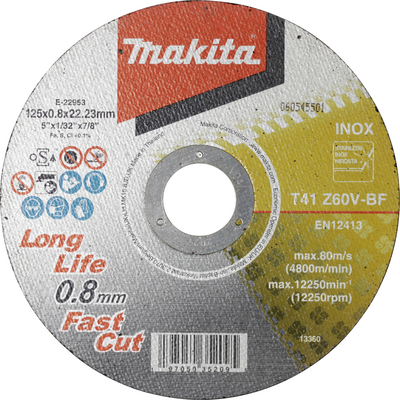 Makita E-22953 Trennscheibe 125 mm 1 St. (E-22953)