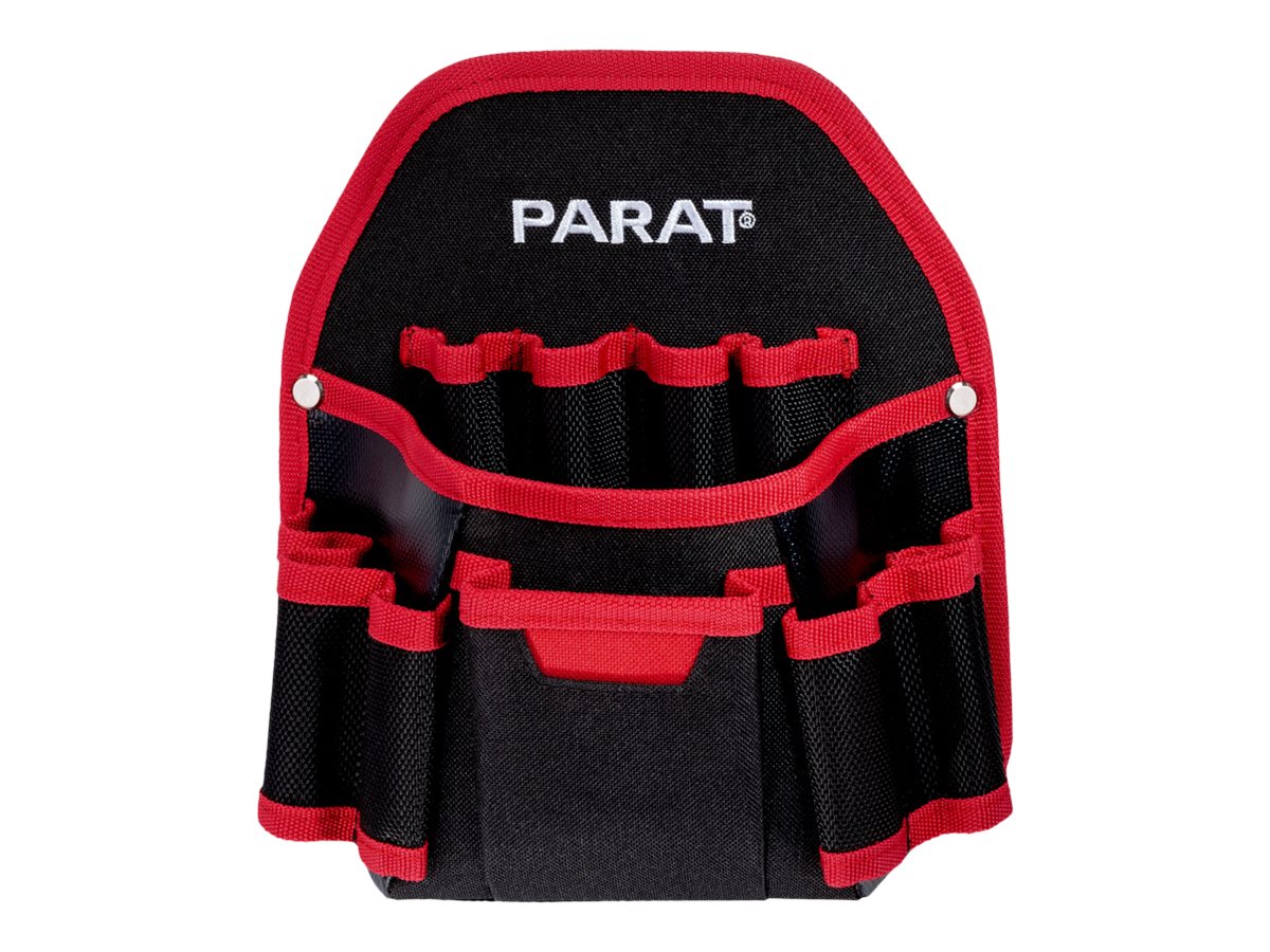 PARAT PARABELT Nail Pocket Gürteltasche für Werkzeuge Schwarz, Rot