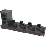 HONEYWELL SCANNING CT45 Booted 5 bay universal dock, charge up to 4pcs of CT40/ CT40XP / CT45 / CT45XP and 4pcs of CT4x batteries. Kit includes 5 bay universal dock, power adaptor and UK power cord. (CT45-5CB-UVB-BAT-3)