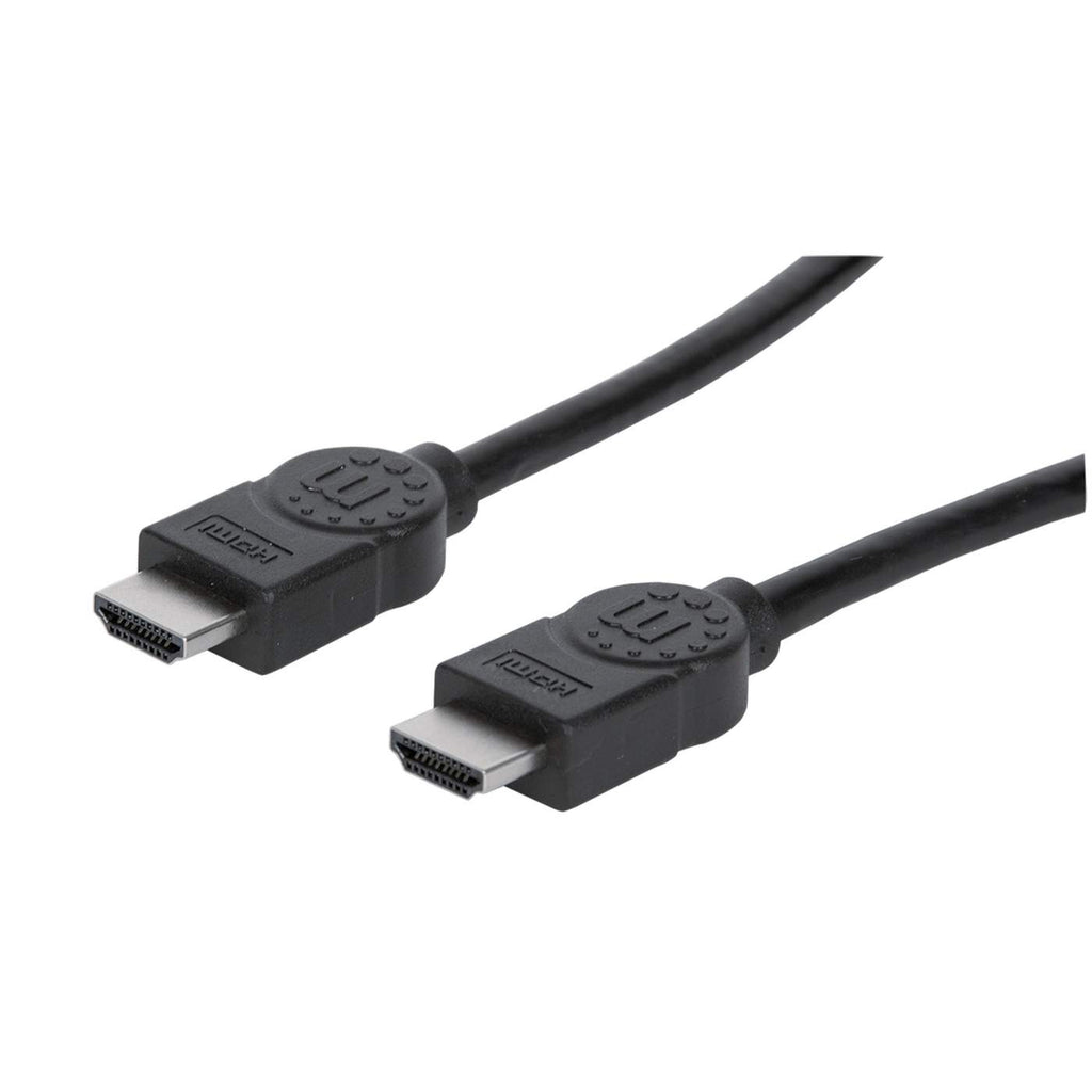 Manhattan HDMI-Kabel mit Ethernet 2 m Schwarz