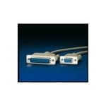 ROLINE Druckerkabel 9pol. BU - 25pol. ST 3,0m (11.01.4630)