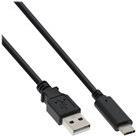 InLine USB 2.0 Cable, Type C male to A male, black, 5m (35735)