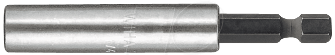wiha Bithalter magnetisch, Klemmung über Sprengring 1/4" (01913) 72 mm (7143)