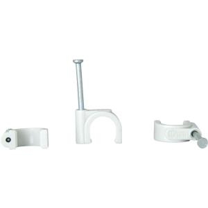 Kopp Nagelschellen Bündel-Ø: 7 - 11 mm 342704080 Grau Inhalt: 50 St.