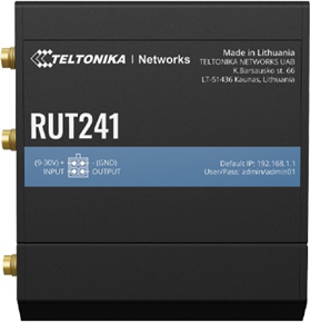 Teltonika Industrieller kompakter 4G/LTE & WLAN Router, mit Ethernet & I/O LTE / 3G Router (RUT241010000) (B-Ware)