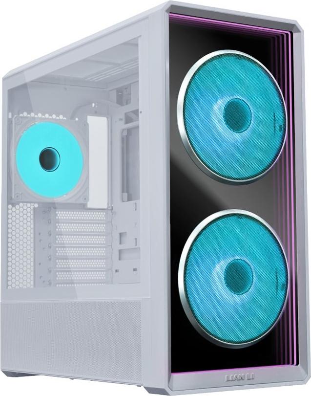Lian Li Lancool 217 INF Midi-Tower Tempered Glass RGB Weiß