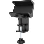 InLine® Tischklemme für Steckdosenleiste, Schraubklemme, schwarz (23191B)