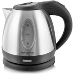 Emerio Wasserkocher, 1.2L, Edelstahl, Wasserstandsanzeige (WK-108079)