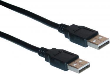 Kramer Electronics 0.9m USB 2.0 0.9m USB A USB A Männlich Männlich Schwarz USB Kabel (96-0212003)