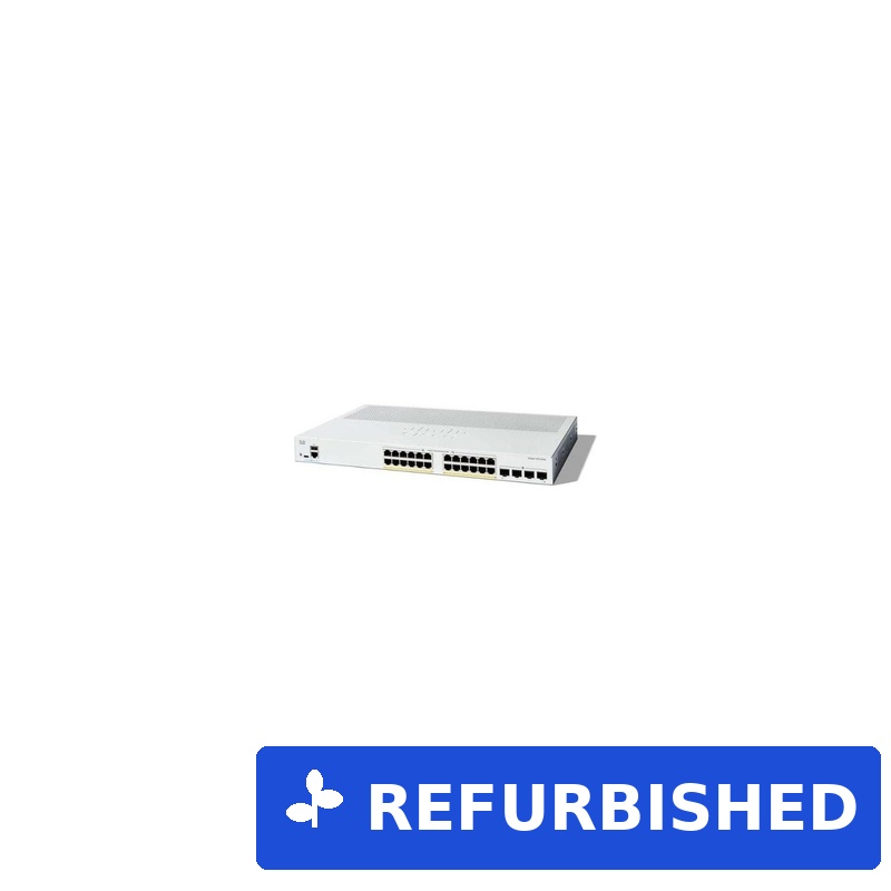 Cisco Catalyst 1200-24FP-4G Smart Switch, 24-Port GE, PoE+ (375W), 4x 1G SFP (C1200-24FP-4G) (geöffnet)