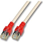 Hersteller: EFB Elektronik RJ45 Crossover Patchkabel SF/UTP, Cat.5e, CCA, 2m, grau (rote Tülle) (K5450.2)