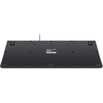 Perixx USB-Tastatur Periboard-517 Schwarz Staubgeschützt, Spritzwassergeschützt (11363)