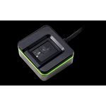 2N Telecommunications 9137423E USB 2.0 Schwarz - Grün Fingerabdruckscanner (9137423E)