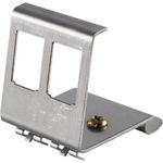 S/CONN maximum connectivity Netzwerk Adapter-Keystone Halter für Hutschiene, 2-fach, STP (08-10022)