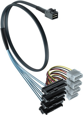 Overland-Tandberg OV-CBLINT8482 Serial Attached SCSI (SAS)-Kabel 0,5 m Schwarz (OV-CBLINT8482)
