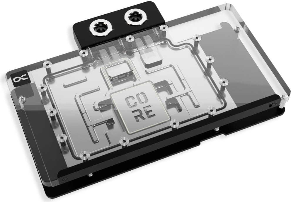 Alphacool Core RX 9070 XT TUF+ Prime transparent/chrom inkl. Backplate (14779)