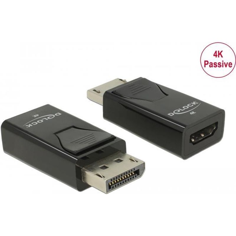 Delock Videoadapter HDMI weiblich zu DisplayPort männlich 66234