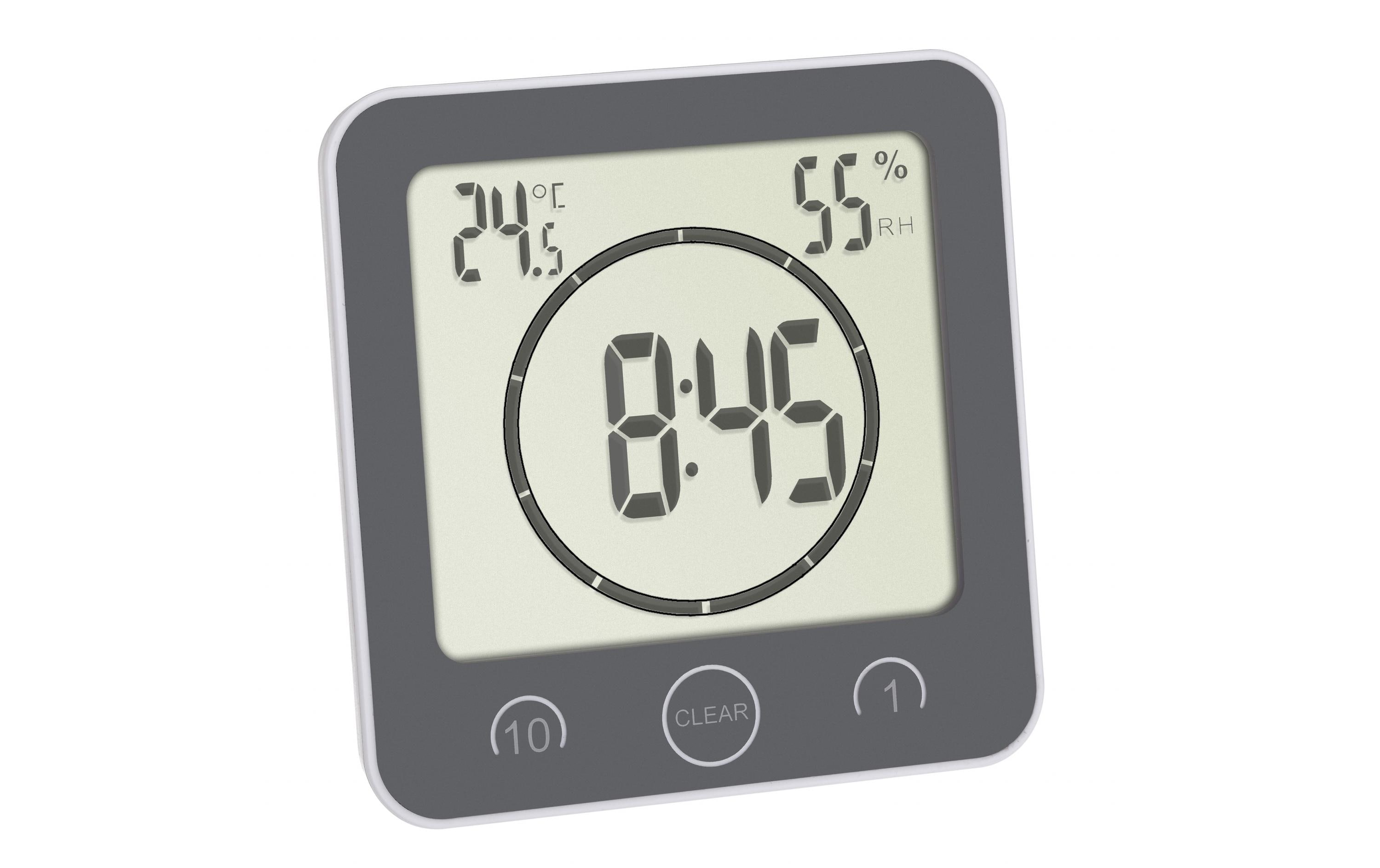 TFA Dostmann 60.4001.10 Digitaler Küchentimer 99 Min LCD Grau