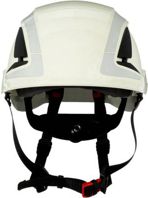 3M X5001V-CE Schutzhelm mit UV-Sensor, reflektierend, belüftet Weiß EN 397, EN 12492 (X5001V-CE)