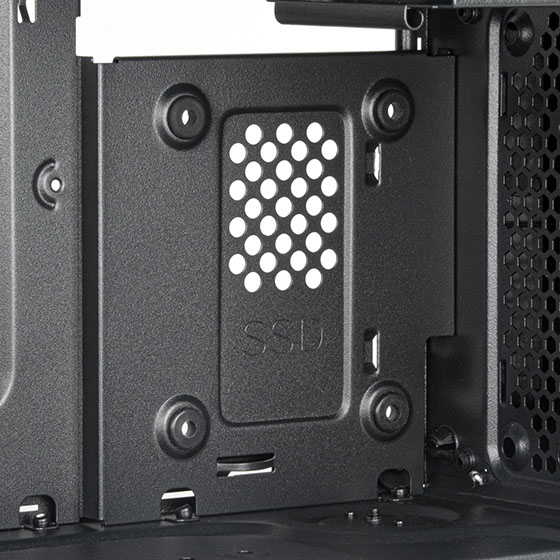 SilverStone FARA 313 Micro-ATX Tower-Gehäuse Schwarz