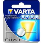 VARTA CR 1220 VAR - Lithium-Knopfzelle, 3 V, 35 mAh, 12,5x2,0 mm (6220101401)