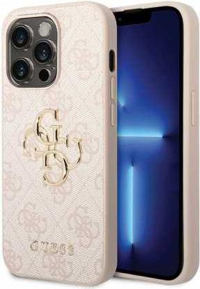 Deklas Guess „GUHCP15L4GMGPI 4G Big Metal Logo iPhone 15 Pro“ Pink (GUHCP15L4GMGPI)