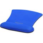 Delock Ergonomisches Mauspad mit Handballenauflage blau 255 x 207 mm (12699)